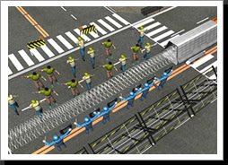 Razor Wire Mobile Security Barrier