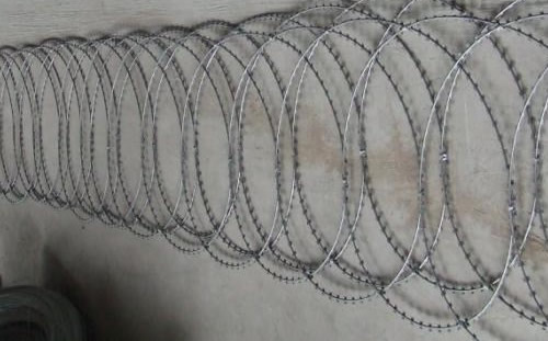 Flat Razor Wire Coils 500 mm x 15m in 21lbs