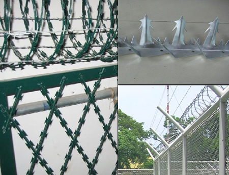 Chain Link Fence - Razor Barbed Wire Fence for Security Fencing